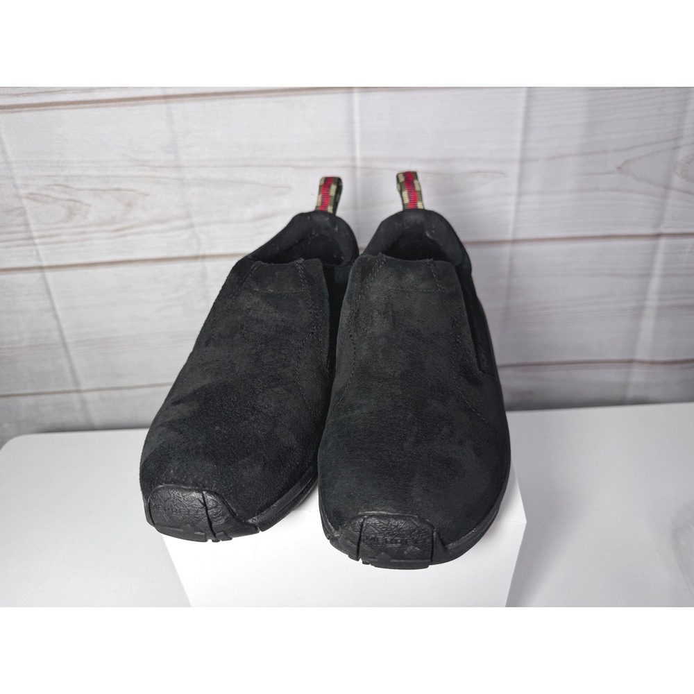 Merrell‎ Jungle Moc Black Suede Slip On Comfort Shoes Womens 7